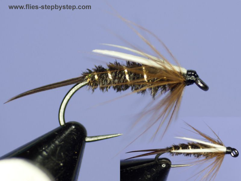 Prince Nymph pattern How to tie fly, Fly tying Step by Step Patterns